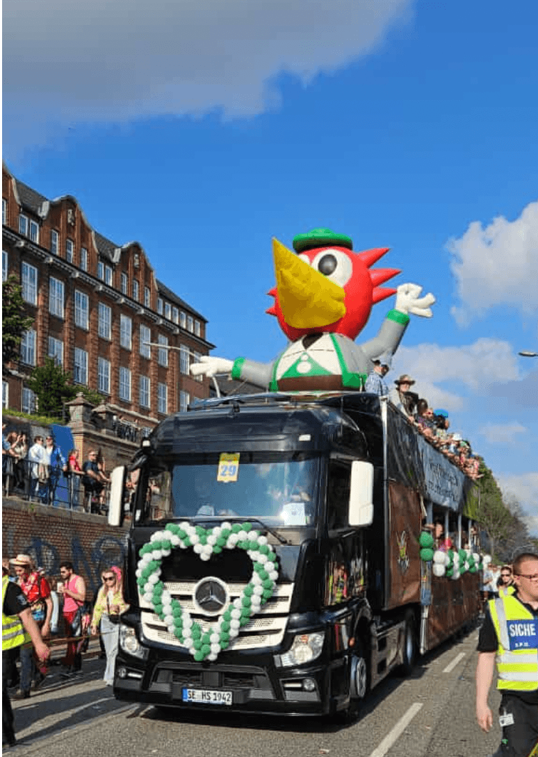 Schladming-Dachstein Partytruck beim Schlagermove Hamburg