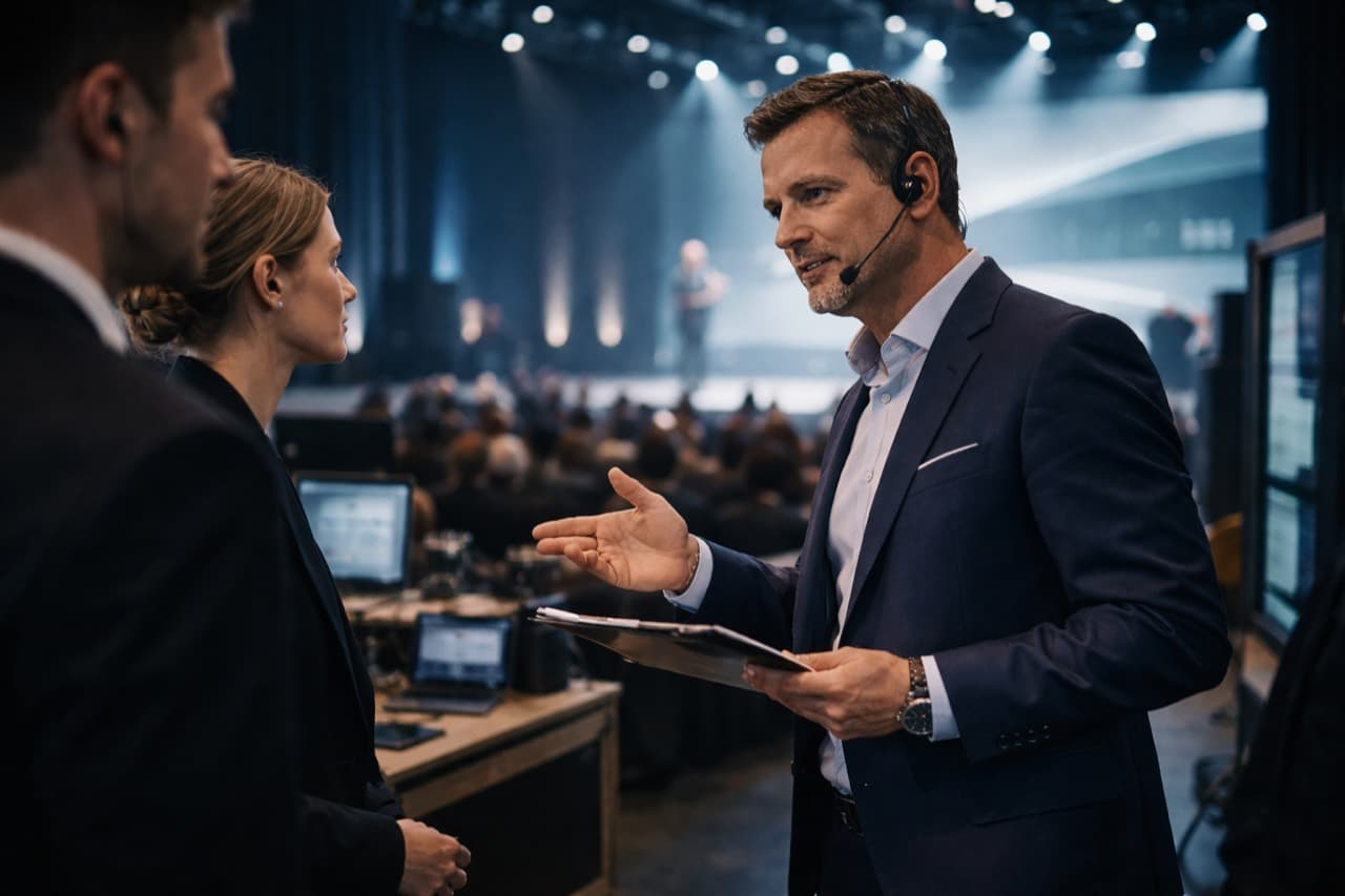 Reibungslose Eventumsetzung mit abgestimmter Projektsteuerung